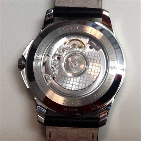 gucci watch movement replacement|Gucci automatic watch movement.